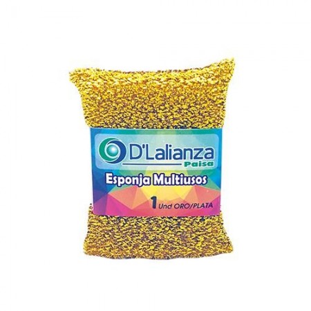 ESPONJA ORO ó PLATA D`LALIANZA x 1...