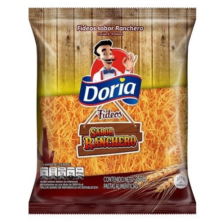 PASTA DORIA SABOR RANCHERO BOLSA X...