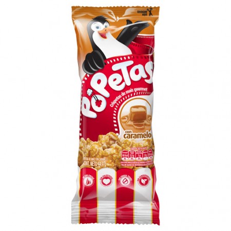 CRISPETAS POPETAS CARAMELO PAQUETE X...