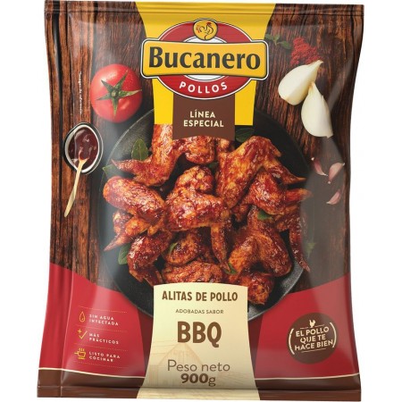 ALITAS POLLO BUCANERO BOLSA X 900...