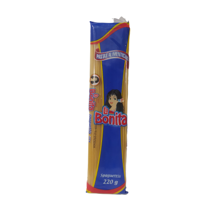 PASTA BONITA BOLSA X 220 GRAMOS...