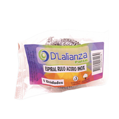 ESPONJA ESPIRAL RULO D`LALIANZA x 1...