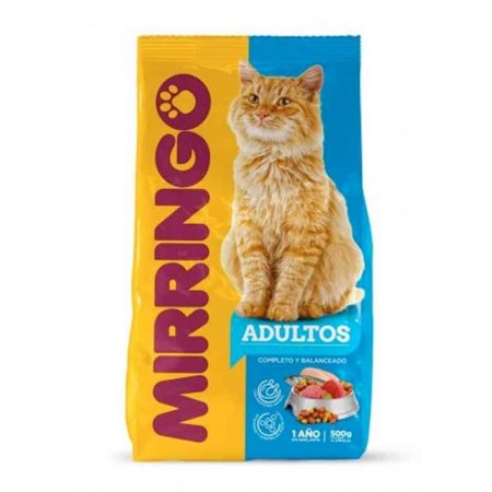CONCENTRADO GATOS MIRRINGO BOLSA x 500 g