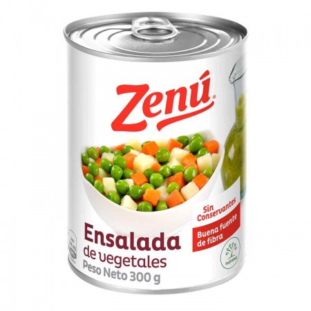 ENSALADA VEGETALES ZENU LATA X 300...
