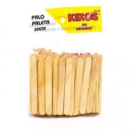 PALO PALETA CORTO KIKOS BOLSA X 100...