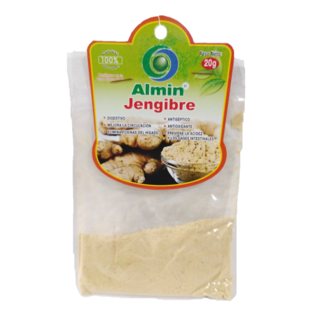 CONDIMENTO ALMIN JENGIBRE SOBRE x 20 g