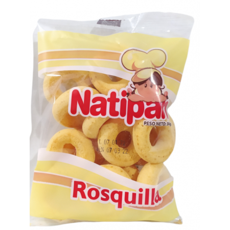 PASABOCA ROSQUILLA NATIPAN PAQUETE X...