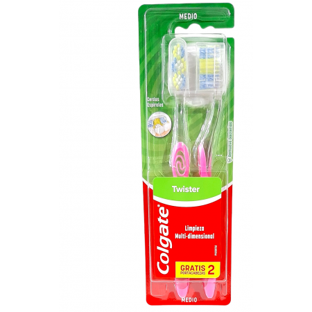 CEPILLO DENTAL COLGATE TWISTER X 2...