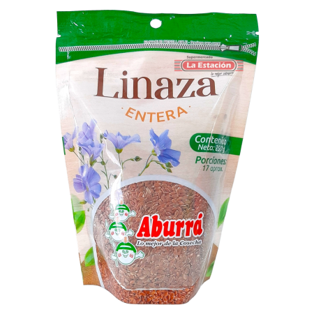 LINAZA ENTERA ABURRA BOLSA x 250 GRAMOS