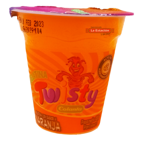 GELATINA COLANTA TWISTY VASO x 120...