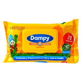 PAÑITOS HÚMEDOS DAMPY ALOE...