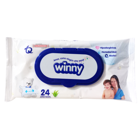 TOALLITAS HÚMEDAS WINNY ALOE VITAMINA...