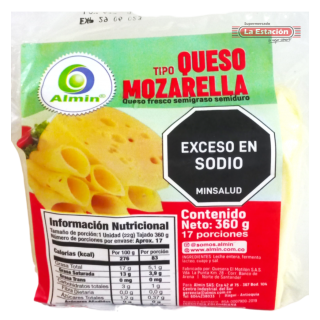 QUESO MOZARELLA ALMIN...
