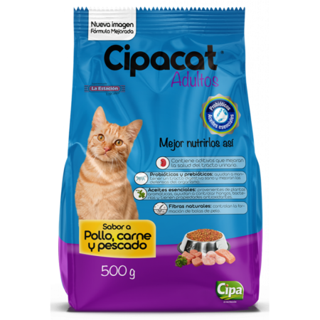 CONCENTRADO GATOS CIPACAT BOLSA x 500 g