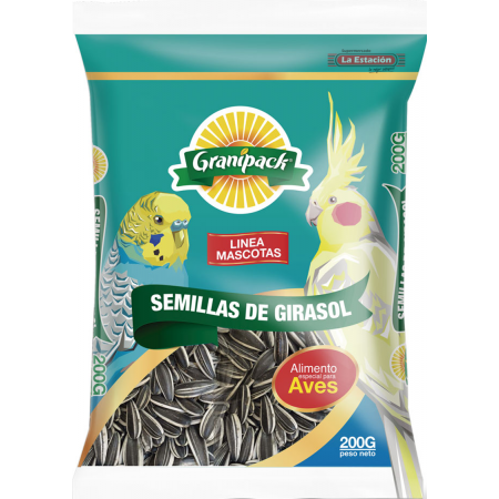 SEMILLA GIRASOL GRANIPACK BOLSA x 200 g