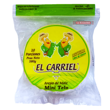 AREPA MINI TELA EL CARRIEL PAQUETE x... AREPA MINI TELA EL CARRIEL PAQUETE x...