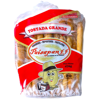 TOSTADA PAISAPAN BOLSA x 20...