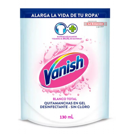 VANISH LÍQUIDO BLANCO DOYPACK x 130 ml
