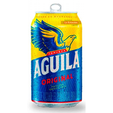 CERVEZA AGUILA LATA x 330 ml