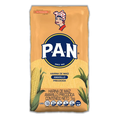 HARINA PAN AMARILLA BOLSA x 1 KILO