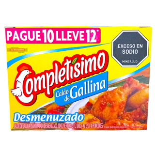 CALDO GALLINA COMPLETÍSIMO...