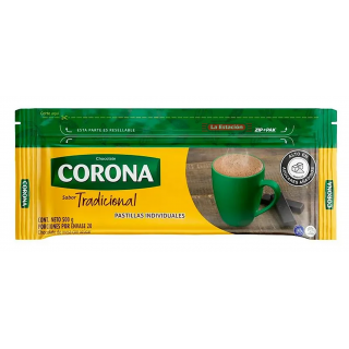 CHOCOLATE CORONA CON AZÚCAR...