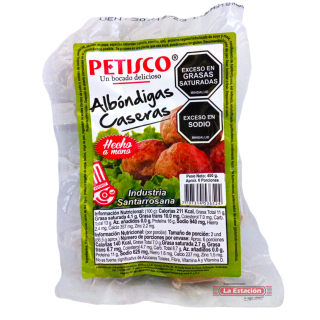 ALBÓNDIGAS CASERAS PETISCO...