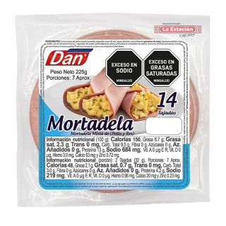 MORTADELA DAN PAQUETE x 225 g