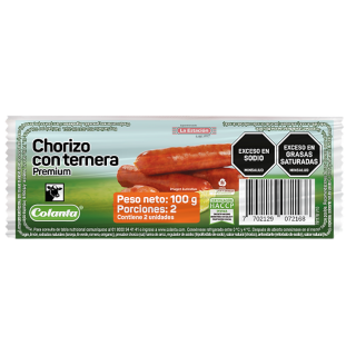CHORIZO TERNERA COLANTA...