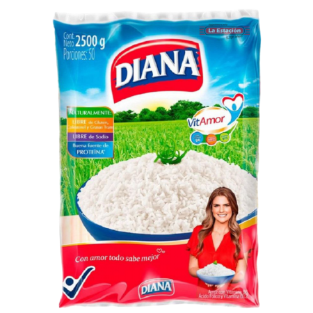 ARROZ DIANA BOLSA x 5 LIBRAS