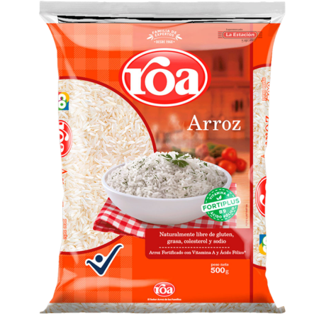 ARROZ ROA FORTIPLUS BOLSA x 1 LIBRA