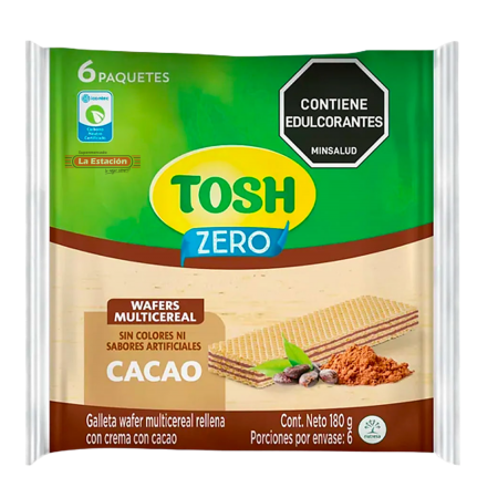 GALLETA TOSH WAFER MULTICEREAL CACAO... GALLETA TOSH WAFER MULTICEREAL CACAO...