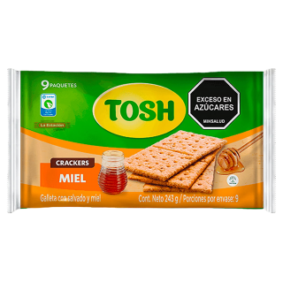 GALLETA TOSH SALVADO Y MIEL...