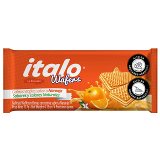 GALLETA WAFER ITALO NARANJA...