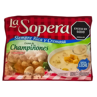 CREMA LA SOPERA CHAMPIÑONES...