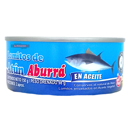 ATÚN ABURRÁ LOMITO EN ACEITE LATA x...