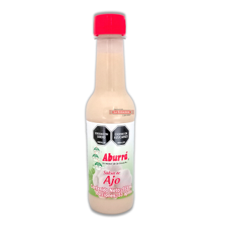 SALSA DE AJO ABURRÁ FRASCO...