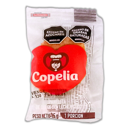 PANELITA COPELIA CON LECHE Y COCO x 15 g