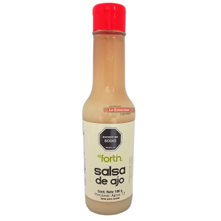 SALSA DE AJO FORTÍN FRASCO...