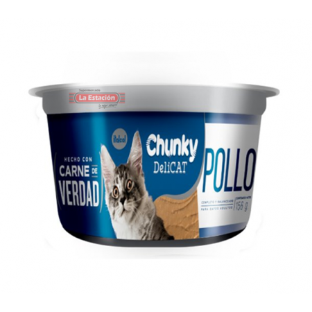 TROZOS CHUNKY DELICAT POLLO POTE x 156 g