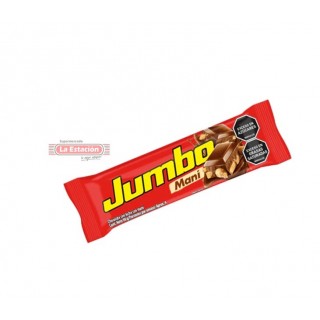 CHOCOLATINA JUMBO MANÍ x 90 g