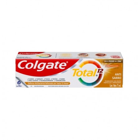 CREMA DENTAL COLGATE TOTAL ANTISARRRO...