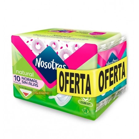 TOALLA NOSOTRAS NORMAL PAQUETE x 10...