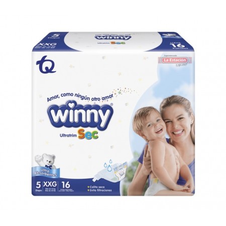 PAÑAL WINNY ULTRATRIM SEC ETAPA 5 XXG...