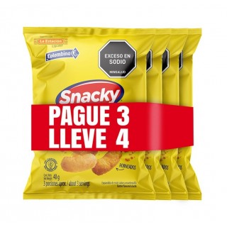 PASABOCA SNACKY SALADO X 40...