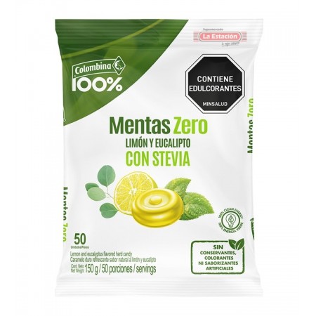 CONFITE MENTA SIN AZÚCAR LIMÓN &...