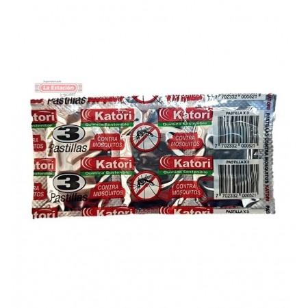INSECTICIDA KATORI PASTILLAS X 3...
