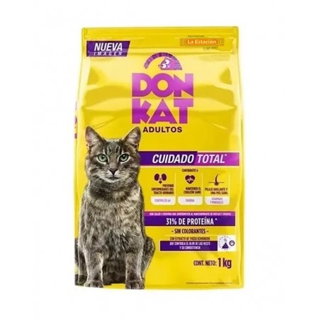 CONCENTRADO GATOS DONKAT ADULTOS...