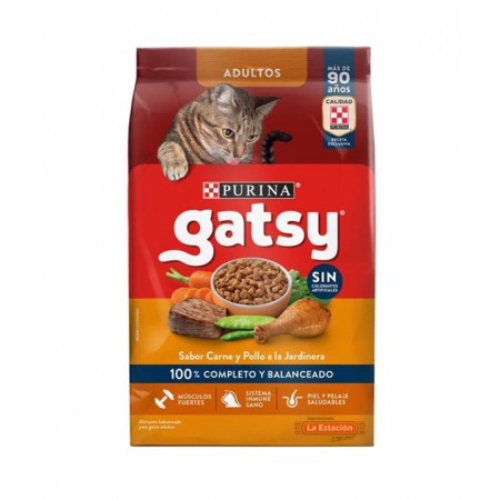 CONCENTRADO GATOS GATSY CARNE Y POLLO...