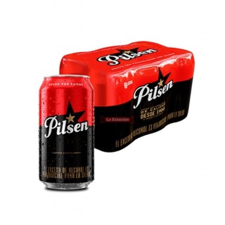 CERVEZA PILSEN LATA 330 ml...